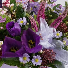 Purple Pot Arrangement