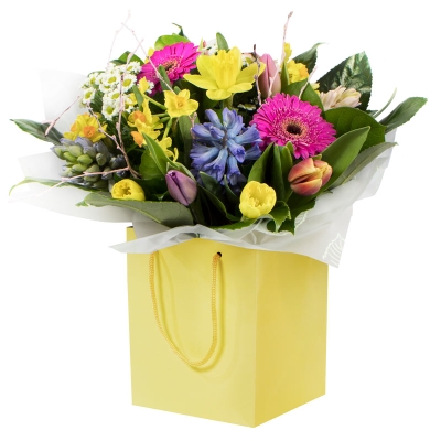 spring flowers aqua bouquet mothers day florist harold wood romford same day delivery