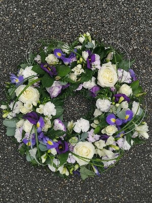 Shades of Purple Wreath