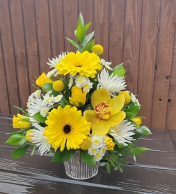 arrangements, florist choice, pot, flowers, gift, florist, harold wood, romford, havering, delivery