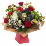 Christmas flowers bouquet arrangement gift 