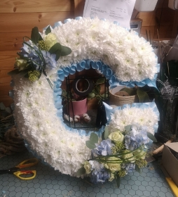 extra large letters, name, traveller, stand alone, letter, funeral, tribute, wreath, flowers, florist, delivery, harold wood, romford, havering