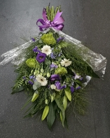 Mixed Purple and Blue Tied Sheaf