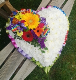 heart, love, roses, lover, true love, husband, wife, red, lqbtq+, pride, male, female, funeral, tribute, wreath, flowers, florist, delivery, harold wood, romford, havering